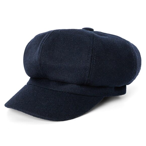 5761 Newsboy Cabbie Baker Boy Hat Beret Cap For Women Winter Tweed Fashion main image 6